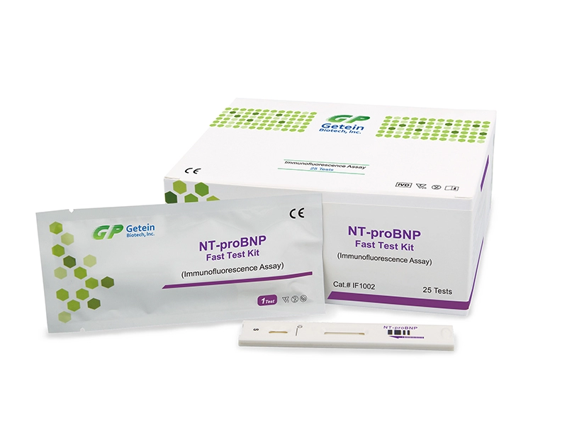 NT-proBNP snelle testkit (immunofluorescentietest)