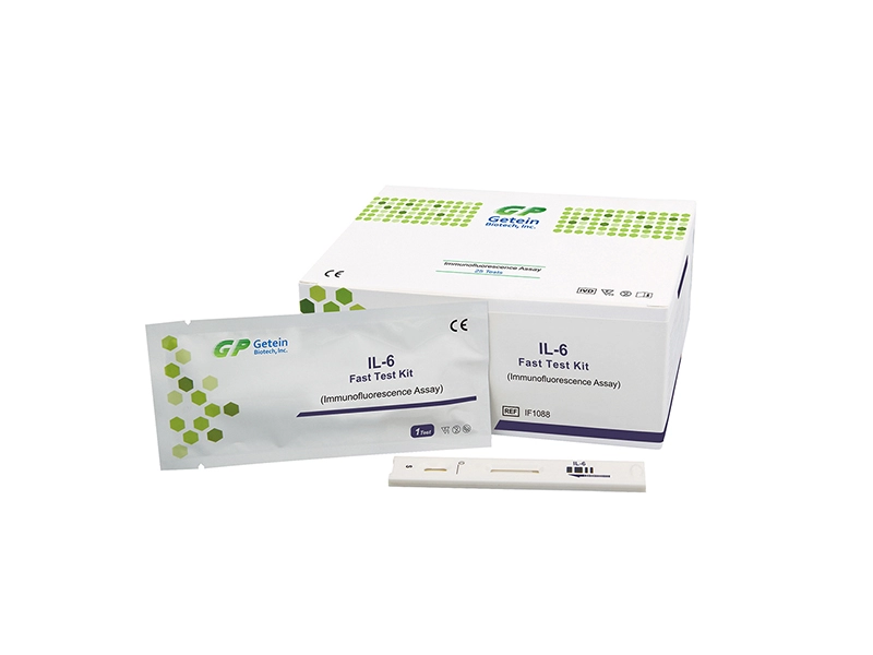 IL-6 snelle testkit (immunofluorescentietest)