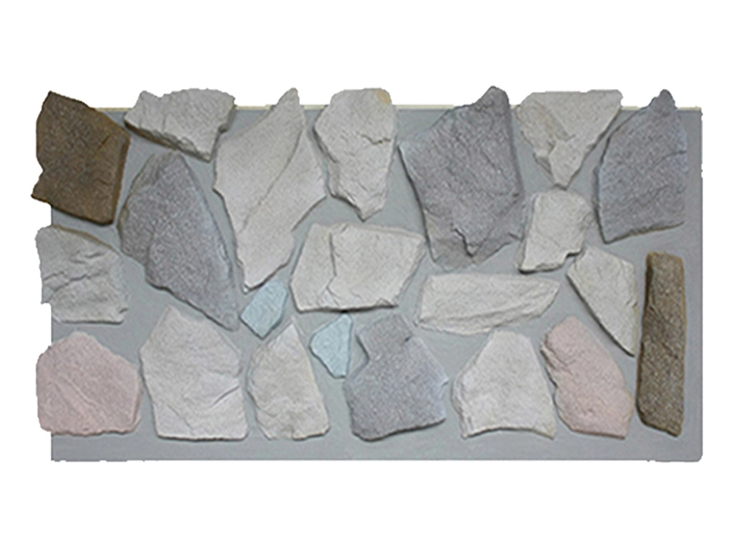 3D polyurethaan decoratie faux stenen wandpaneel