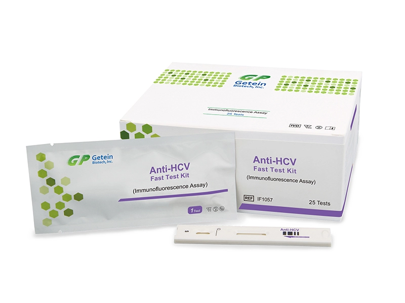 Anti-HCV Fast Test Kit (Immunofluorescentie Assay)