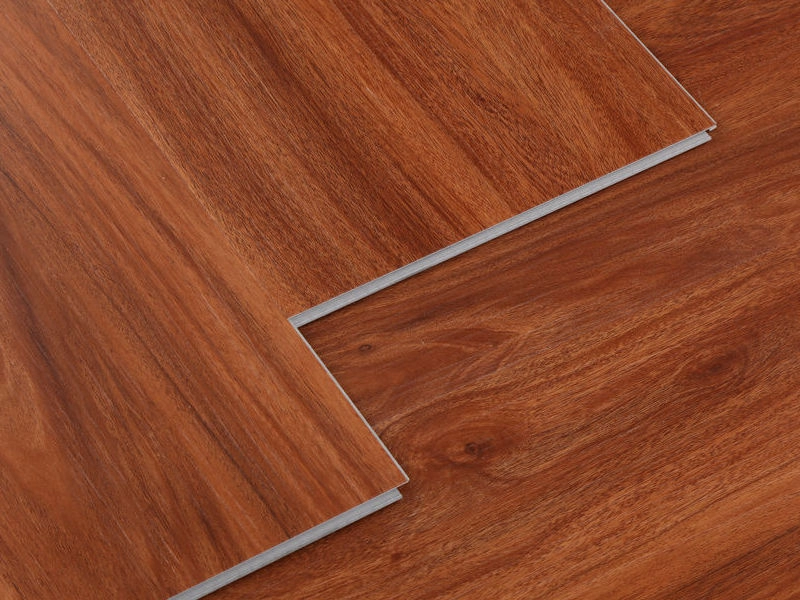 Eenvoudig te installeren waterdichte vuurvaste vinyl kunststof houten plank WPC Spc-vloeren