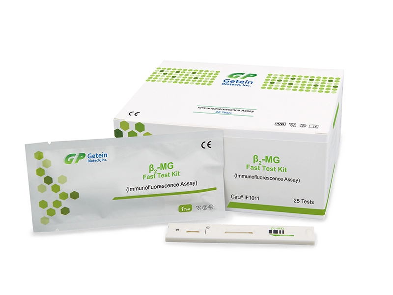 β2-MG snelle testkit (immunofluorescentietest)