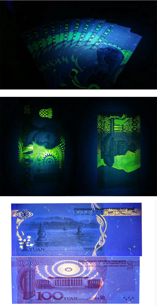UV-zaklamp fluorescentiedetectie 365 nm