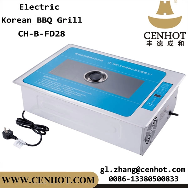 CENHOT Commerciële Koreaanse BBQ Grill Non Stick Rookloze Elektrische Grill