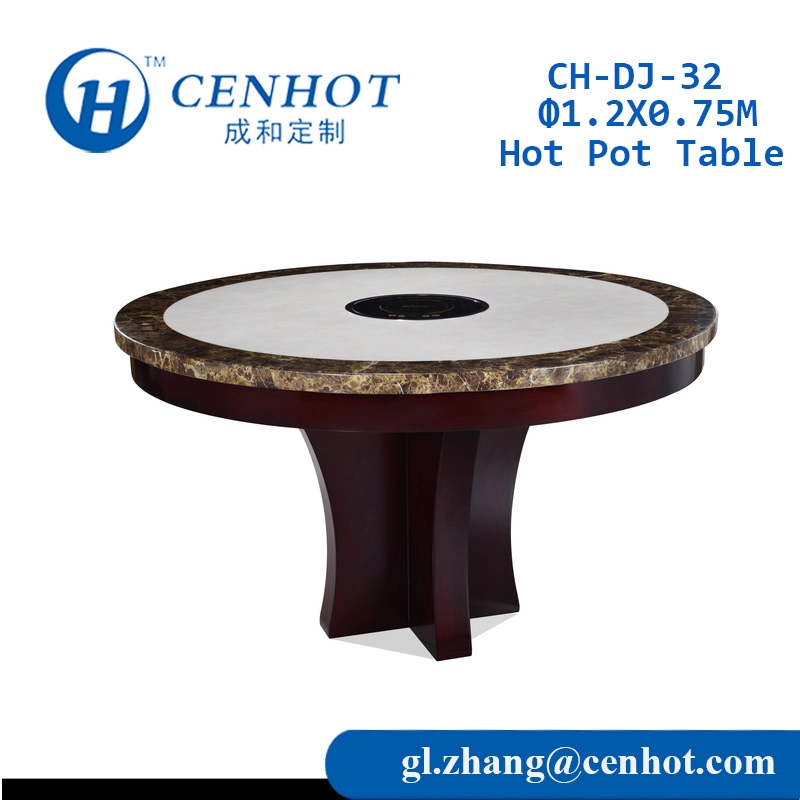 Topkwaliteit ronde hot pot tafel fabrikanten China - CENHOT