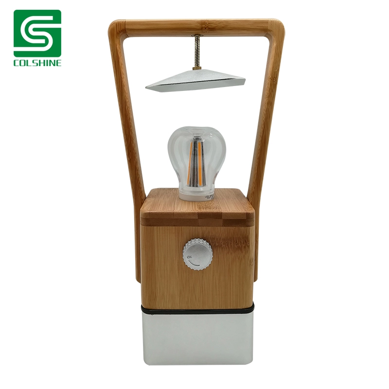 LED bamboe tafellamp oplaadbare bedlampje Home decoratieve lamp