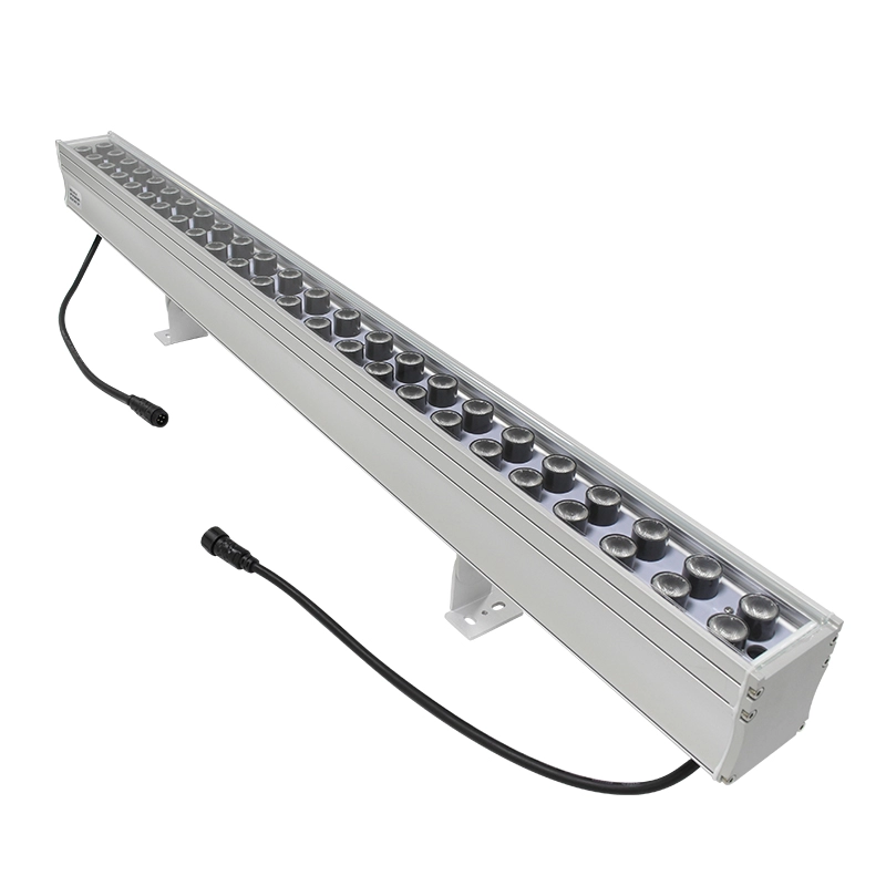 48x1W IP65 LED Wall Washer met DMX-controller