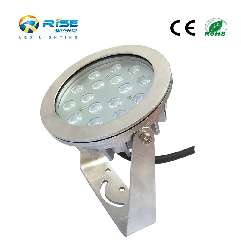 16x3W 48W LED onderwatervijverlamp met afstandsbediening