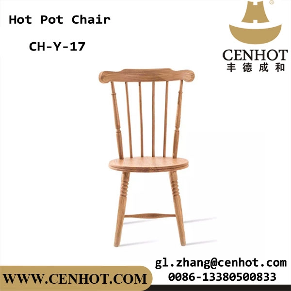 CENHOT commerciële restaurant houten stoelen voor hotpot of barbecue