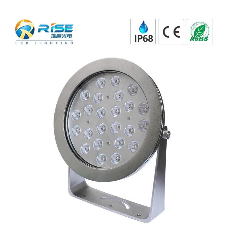 24x3W 72W LED-zwembadverlichting met 316L roestvrij staal