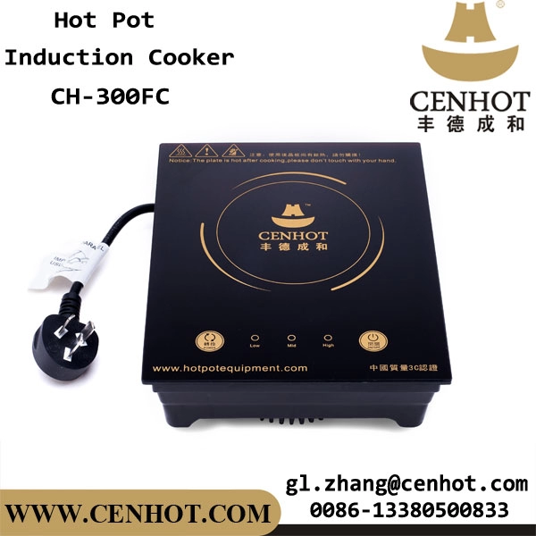CENHOT Restaurant Commerciële Elektrische Vierkante Hotpot Inductiekookplaat