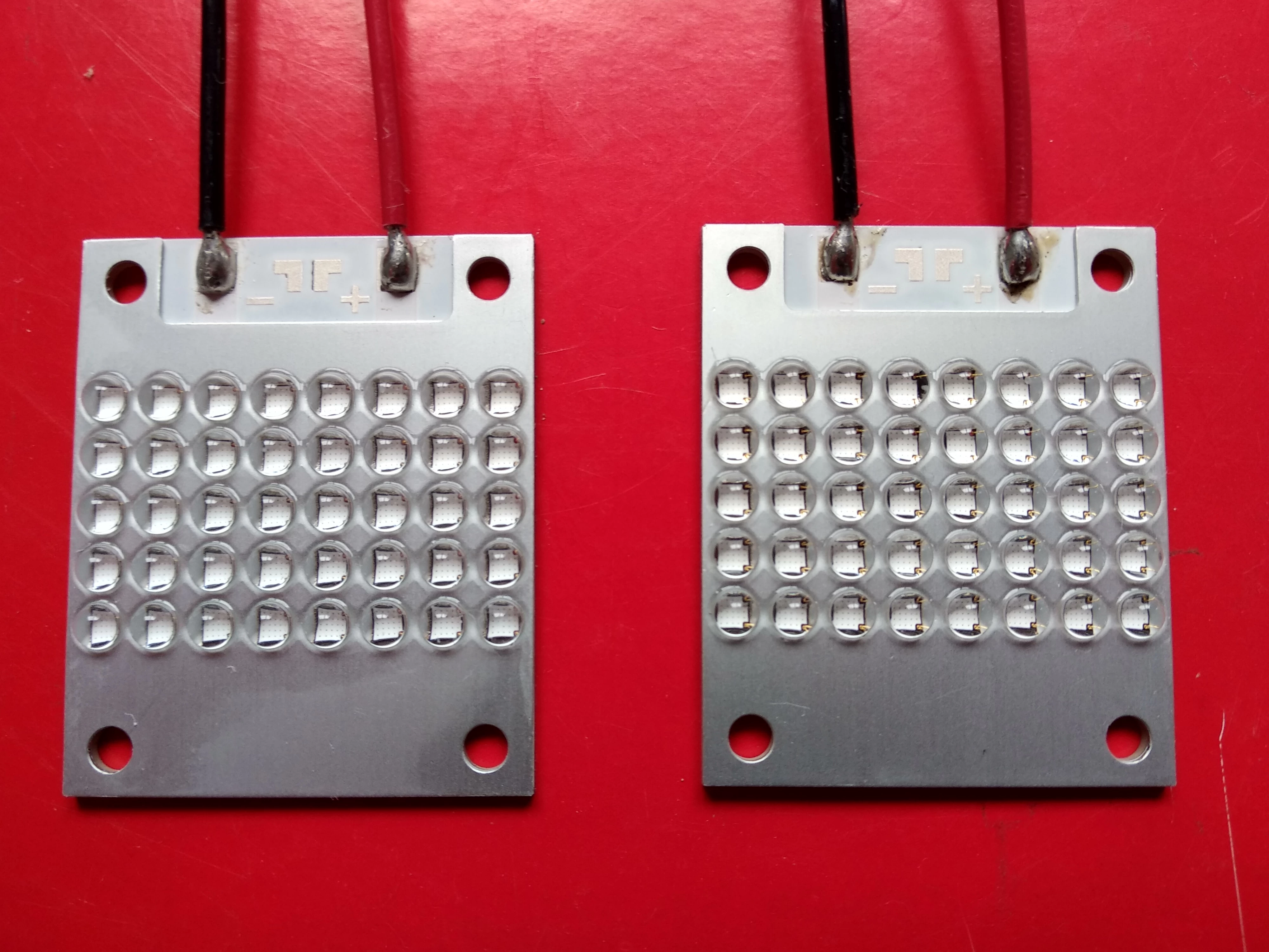 Krachtige UV-LED-module 31 × 19 mm voor UV-uitharding