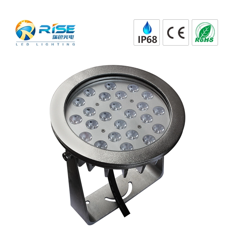 24x3W 72W LED-zwembadverlichting met 316L roestvrij staal