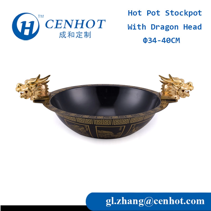 Fabrikanten van Chinese Dragon Head Hot Pot-kookgerei - CENHOT
