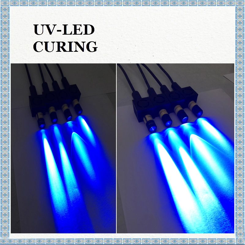 Air Cooling Spot UV LED-verlichting voor snel uithardende UV-lijm