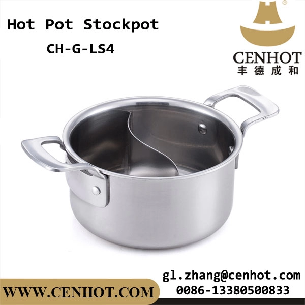 CENHOT kleine ronde Ying Yang Hot Pot kookgerei voor restaurant