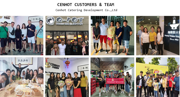 CENHOT customers & team