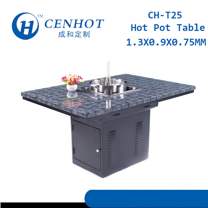Vierkante Hotpot-tafelfabrikanten China - CENHOT