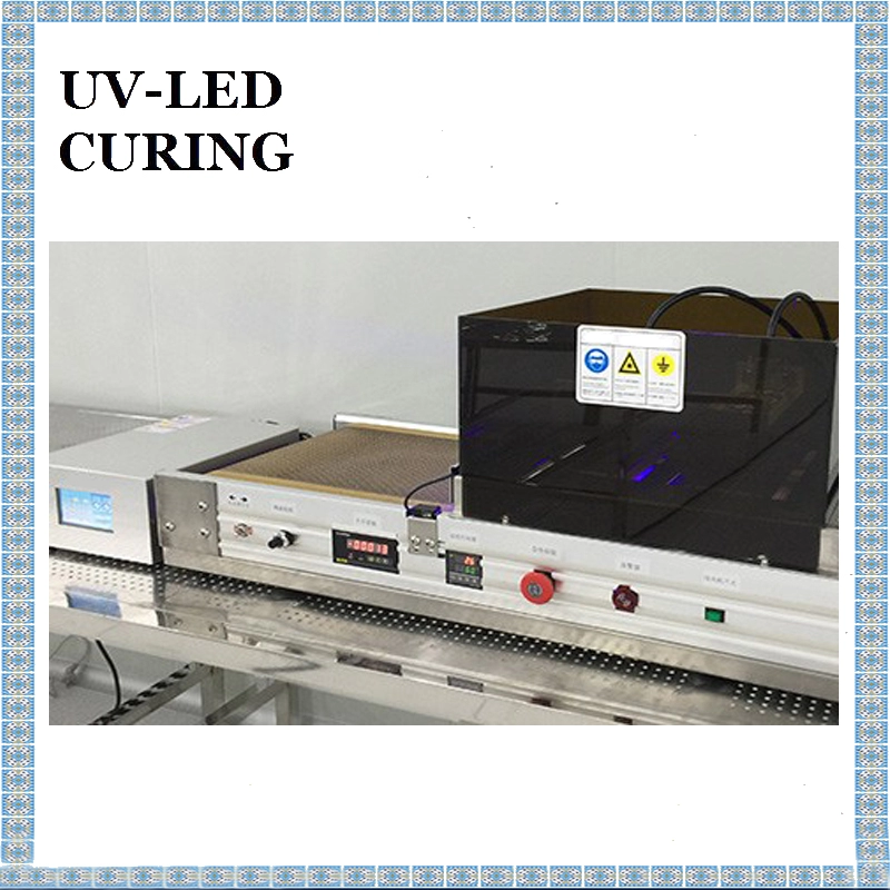 Hoge kwaliteit UV LED uithardende transportband Machine Droger zeefdruk