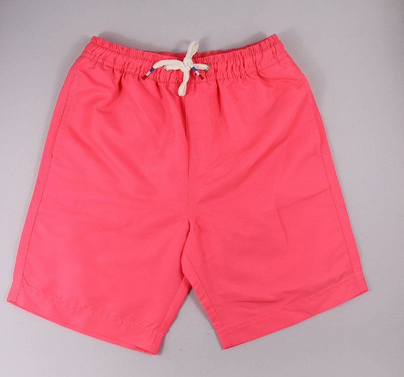 Pink boys swim shorts