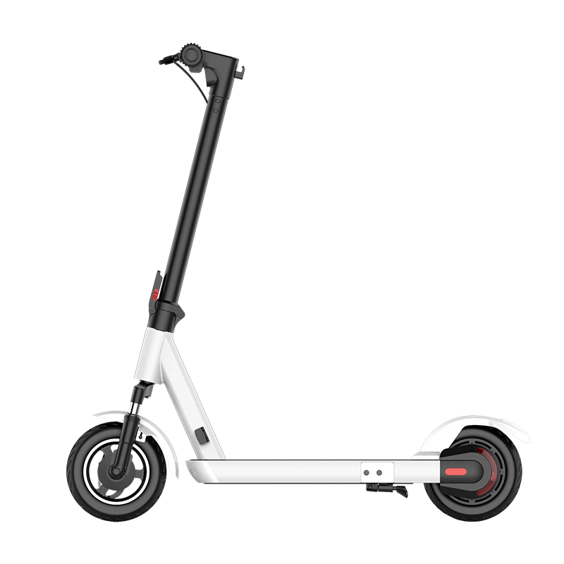 Kuickwheel S1-C PRO opvouwbare elektrische scooter voor volwassenen wit voor micromobiliteit