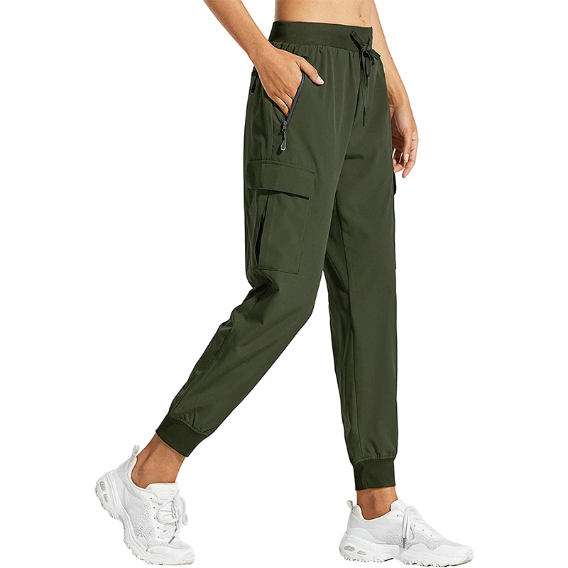 Cargo-joggingbroek voor dames Lichtgewicht Sneldrogend Wandelbroek Athletic Workout Lounge Casual Outdoor