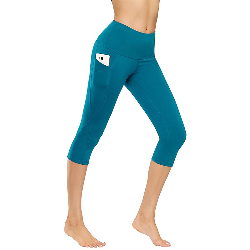 Hoge taille broek Yoga Tummy Control Workout Running 4-way stretch