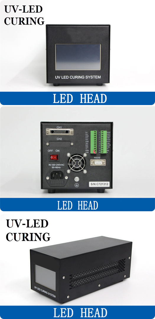 100 * 100 mm UV-LED-uithardingsmachine