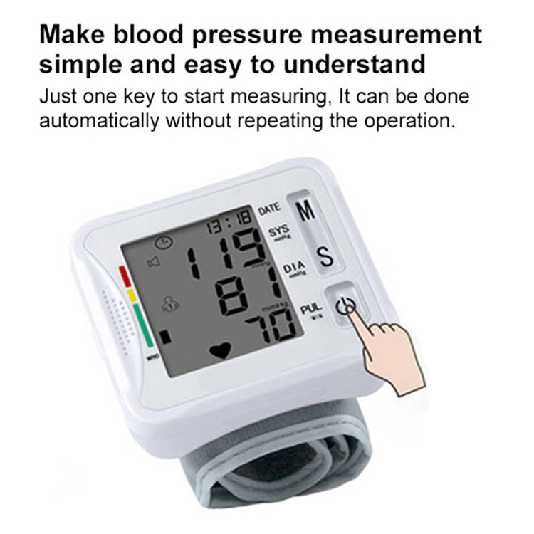 Pols digitale bloeddrukmeter bloeddrukmeter