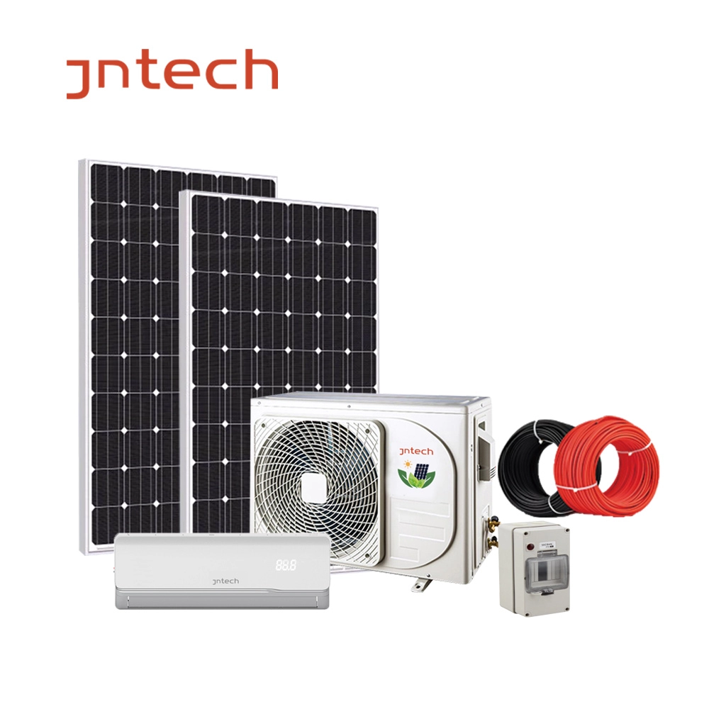 18000btu off-grid dc ac split-airconditioner op zonne-energie met panelen