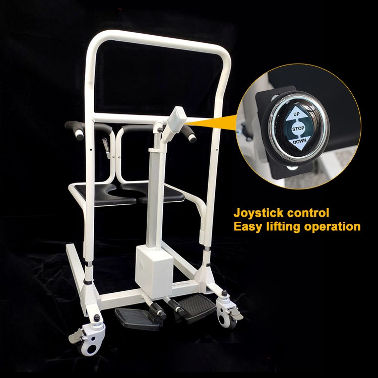 Senyang groothandel medische draagbare elektrische hydraulische commode wc rolstoel verplaatsen ouderen patiënt verpleging transfer lift stoel: