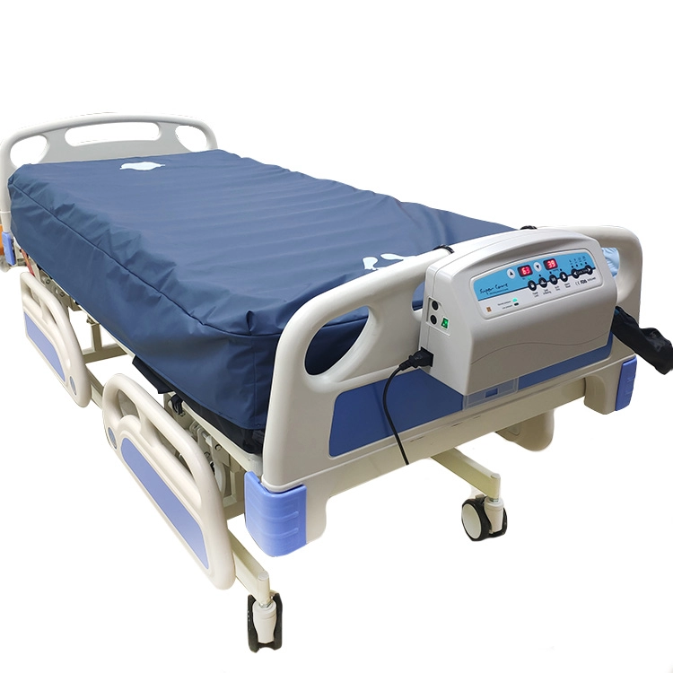 Medische anti doorligwonden opblaasbare bedlegerige bed wisselende druk verpleging ziekenhuis pvc luchtbed voor patiënten