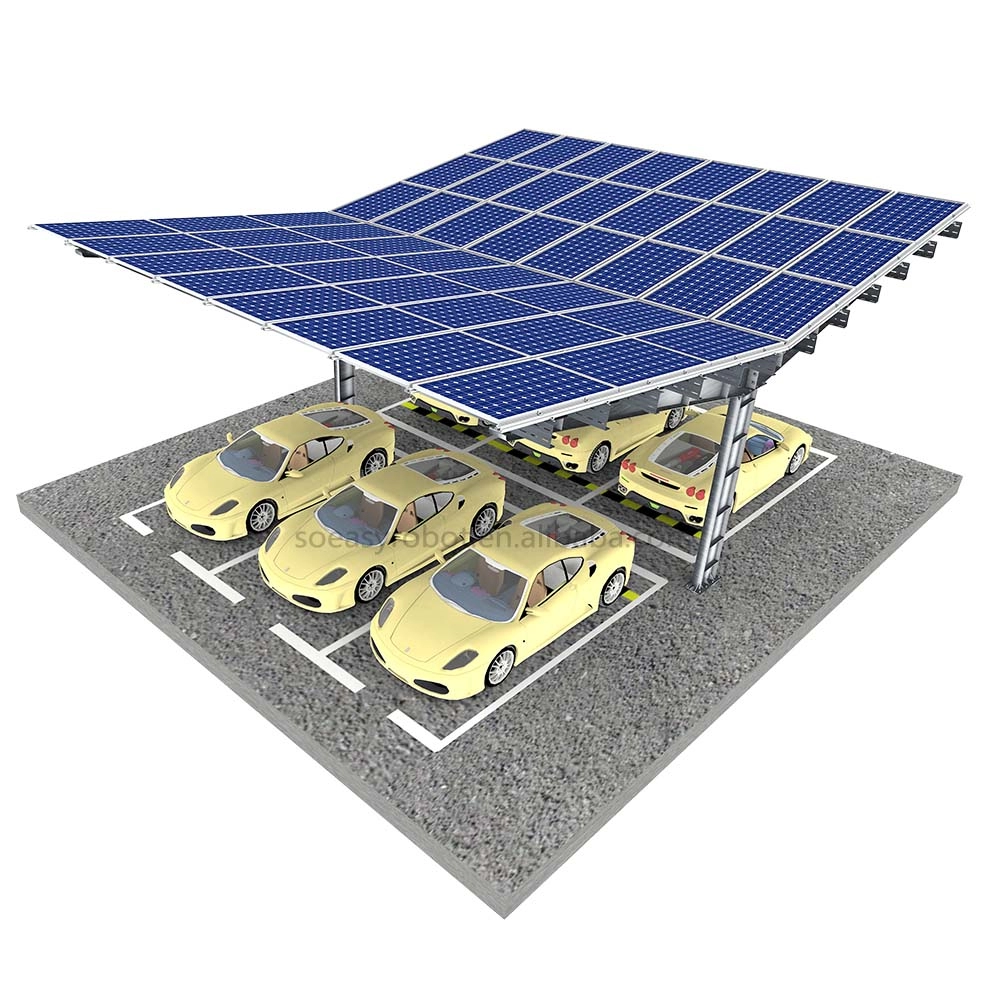 Geprefabriceerd PV zonne-carport montagesysteem