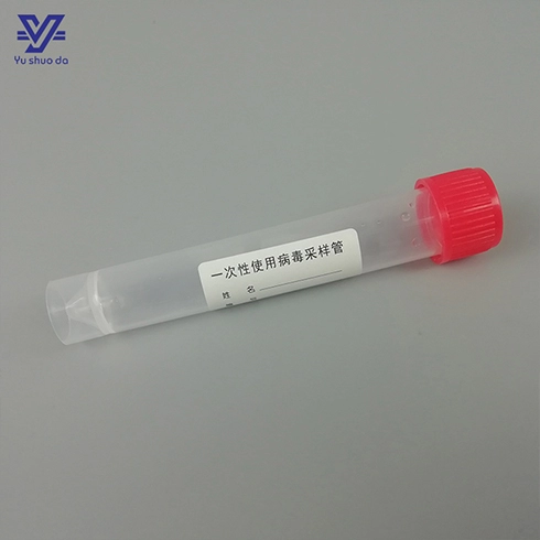 10 ml plastic wegwerpvirusmonsterbuis voor laboratorium