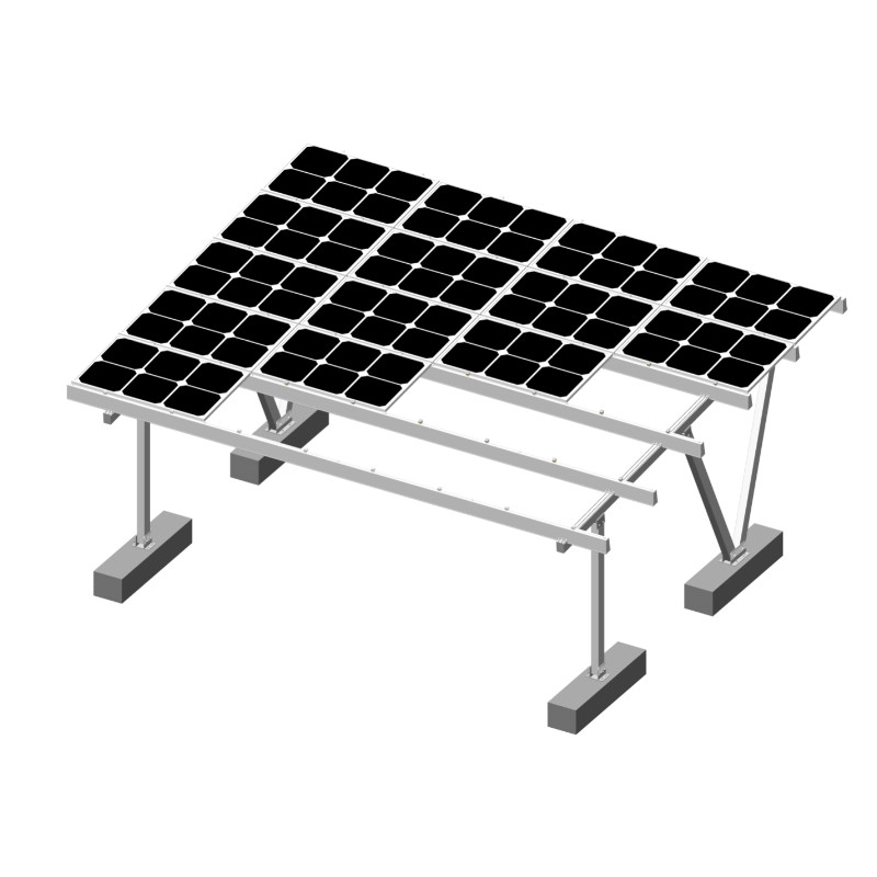 Solar niet-waterdichte carport-montageoplossing