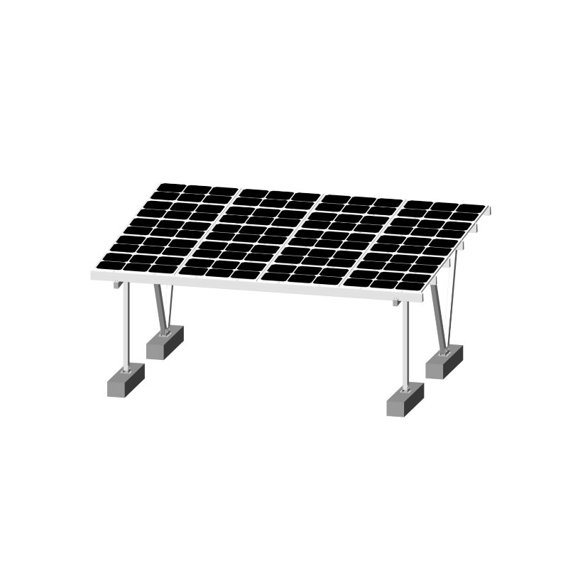 Solar niet-waterdichte carport-montageoplossing