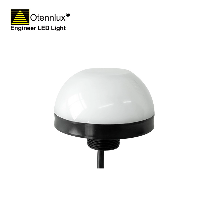 O90 IP69K 24v 90mm machine led dome indicator signaallicht