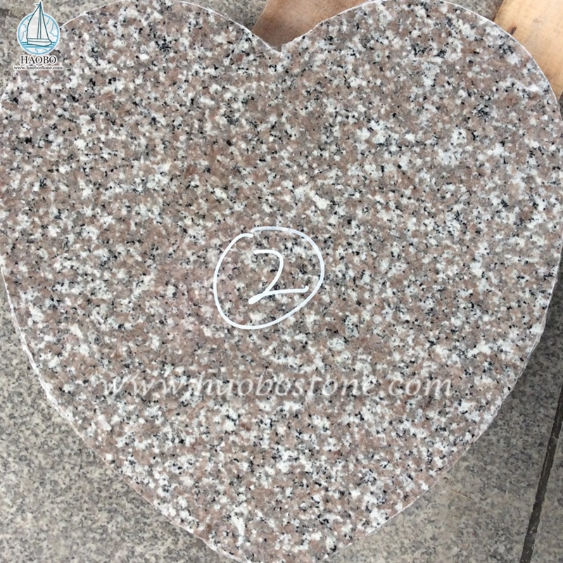 China graniet G635 granieten hart gesneden begrafenis grafsteen