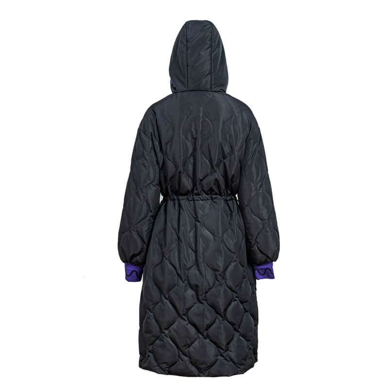 Women's long down parka 