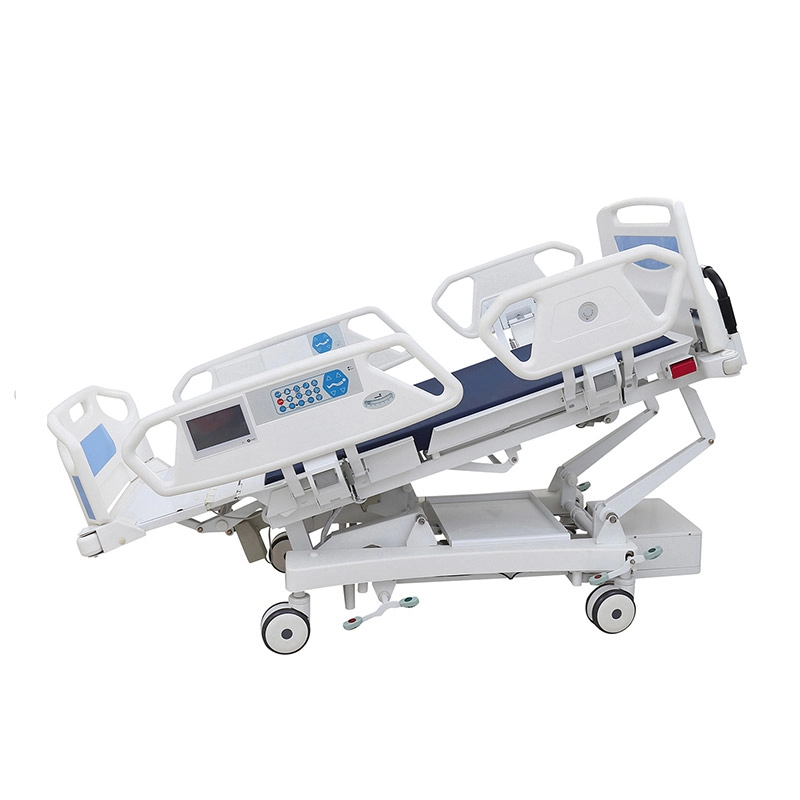 HC-B009 Multifunctionele elektrische medische Icu-ziekenhuisbedden van hoge kwaliteit