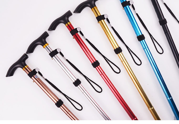 Foldable Adjustable Walking Stick