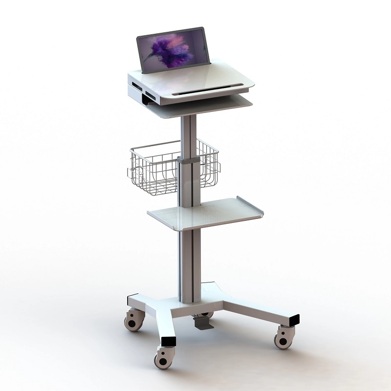 Medisch mobiel tablet Laptopwagen Draagbaar werkstation
