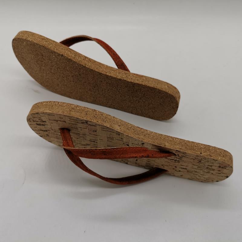 Cork sole sandals