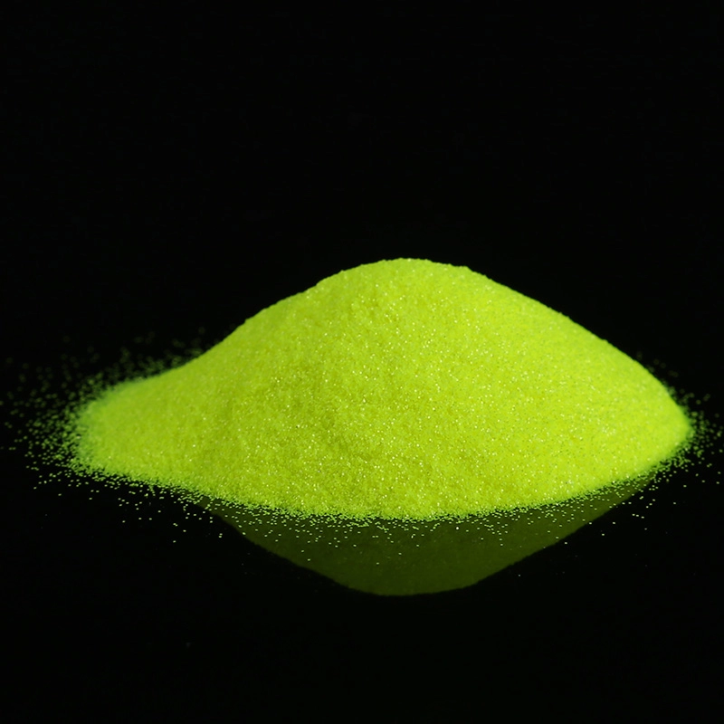 Bulk fluorescerend neon groen glitterpoeder