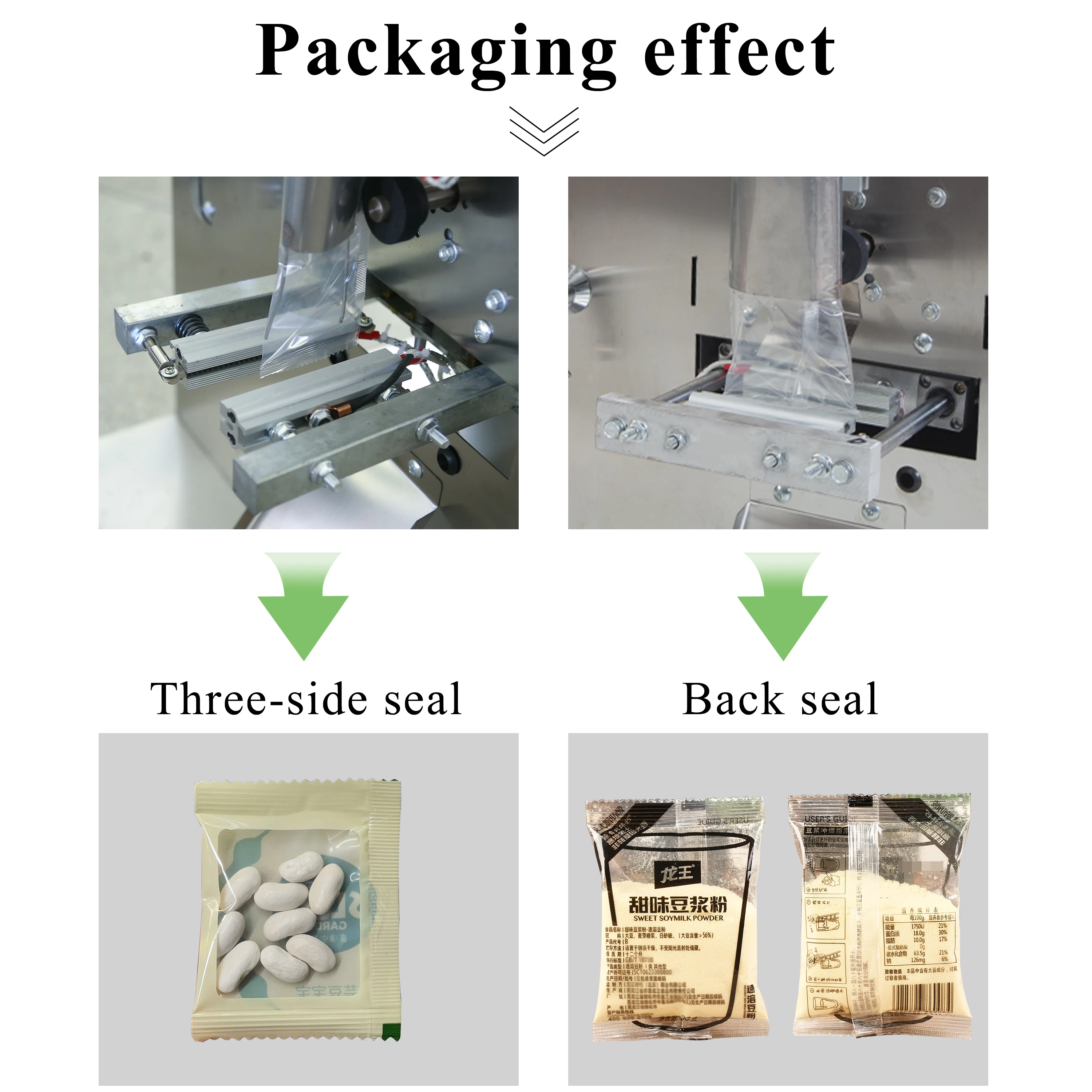 Automatische notenvul- en verpakkingsmachine