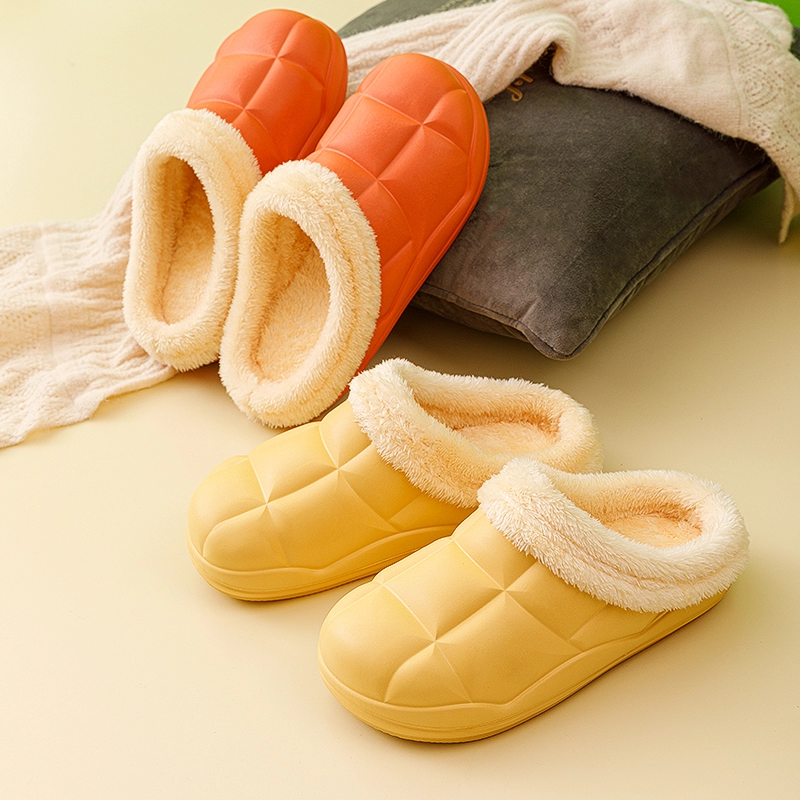 Fabrieksvrouwen luxe winter indoor bont slippers dia's sandalen