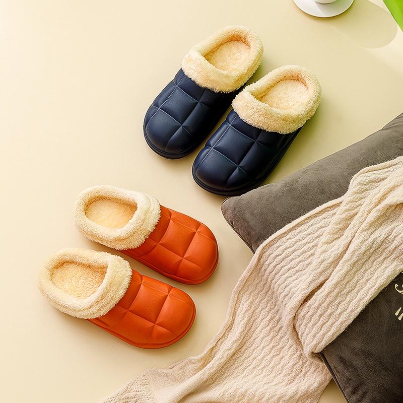 Fabrieksvrouwen luxe winter indoor bont slippers dia's sandalen