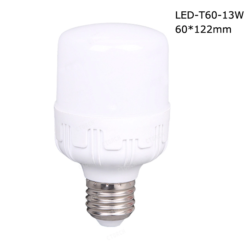 Cilindrische LED T60 Lamp 13W kunststof en aluminium