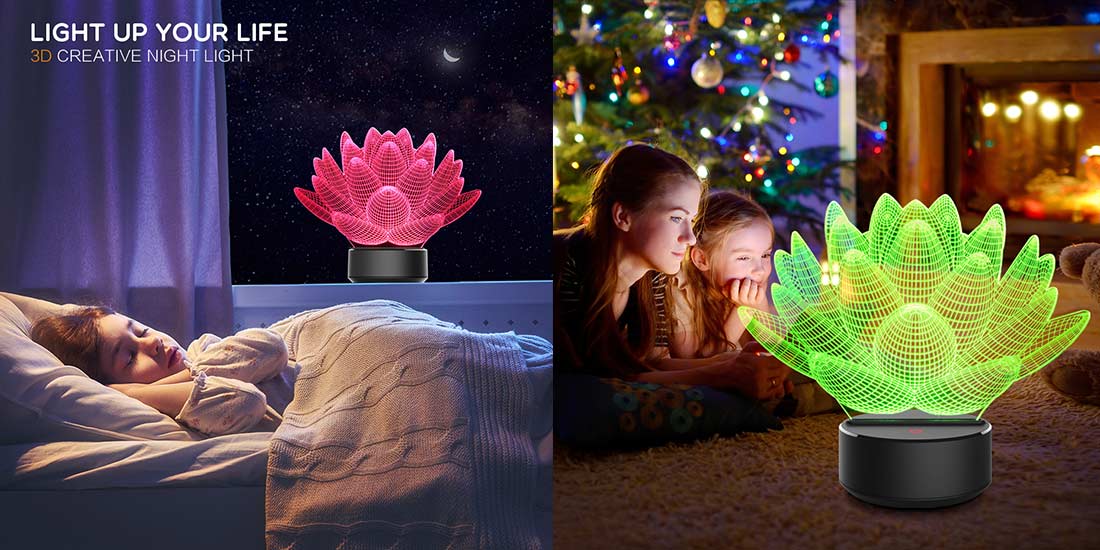 Change 3D Visual Led Night Light