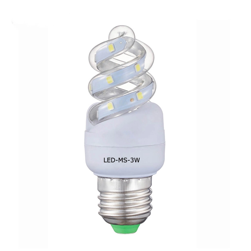 Aangepaste LED maïslamp mini spiraal 3W